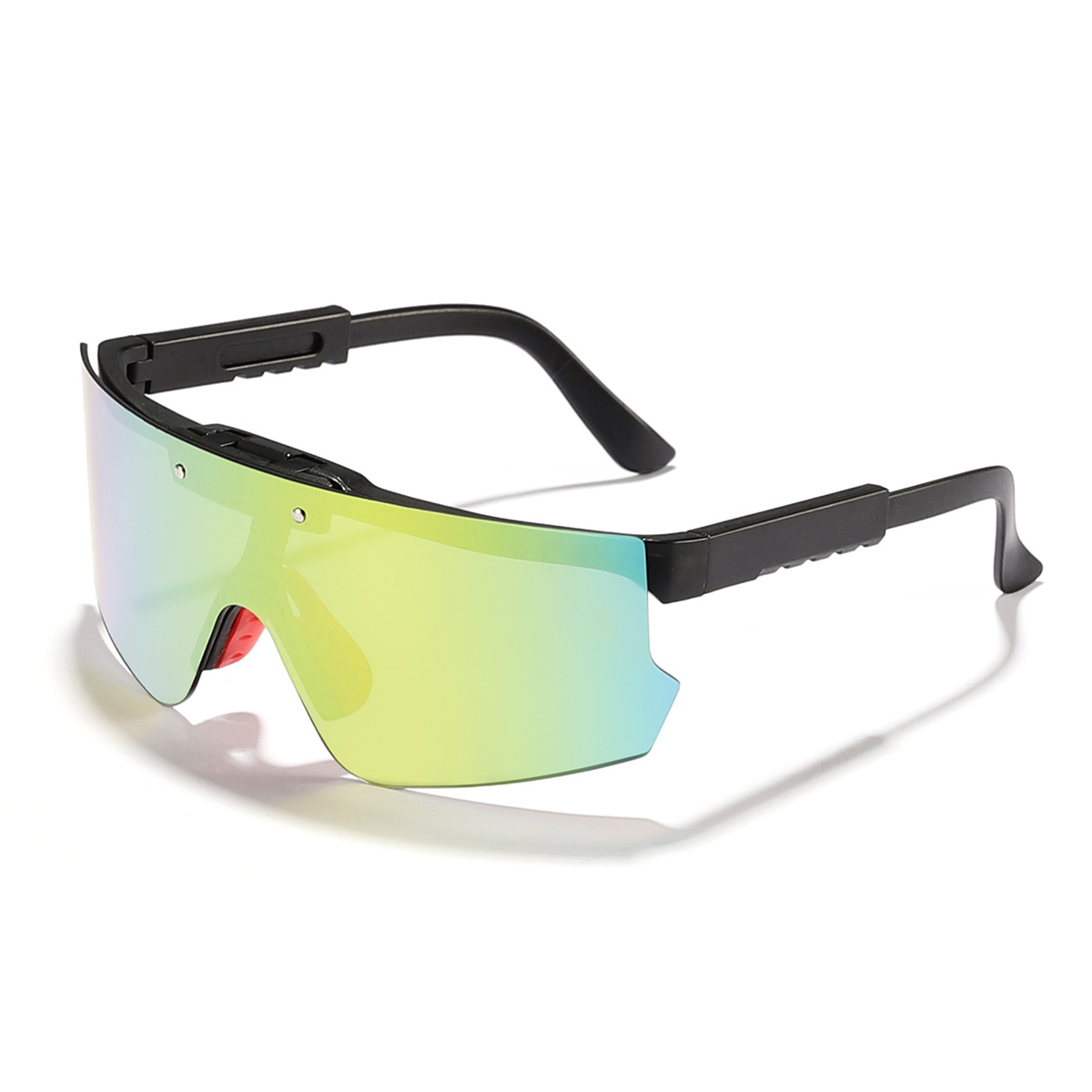 2024 Gafas deportivas de ciclismo al aire libre para niños transfronterizos Nuevas lentes personalizadas Gafas de sol para exteriores reversibles