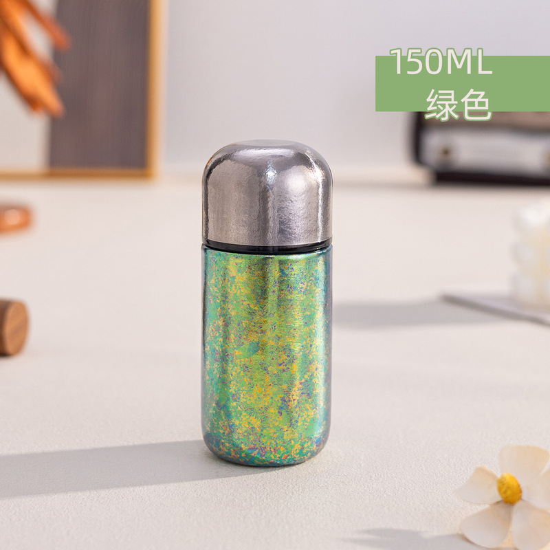 新款纯钛保温杯迷你杯胶囊燕窝杯泡茶杯口袋杯保温杯咖啡杯礼品杯|undefined