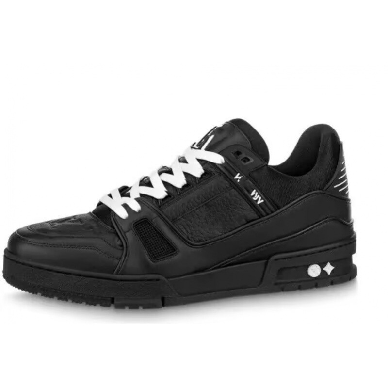 Nuevos zapatos deportivos de alto lujo de red negra L Clover Europa para hombres y mujeres zapatos de altura de suela gruesa zapatos de pan V