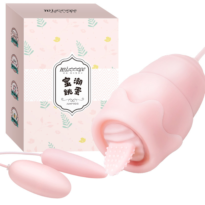 Mystery Honey Trend Vibration Egg Multi-speed Female Self-pleasing Vibrator Tongue Licking Toy Silent Adult Love Toy