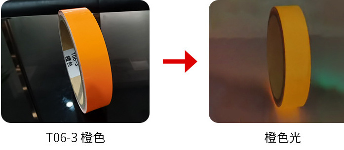 Transfronterizo color cinta luminosa película de almacenamiento luminoso paso de fuego etapa decoración escaleras advertencia espontánea cinta verde