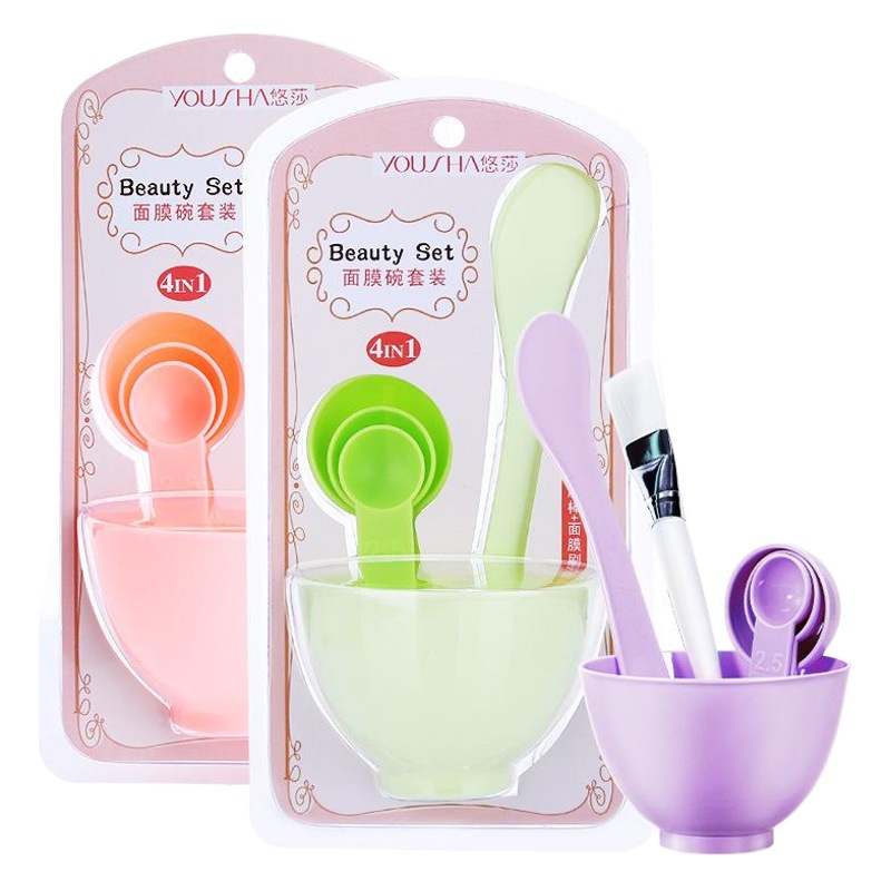 Juego de seis piezas para hacer mascarillas Yousha, herramientas para mascarillas, brocha para mascarillas, palo para mascarillas, para hacer mascarillas YI003