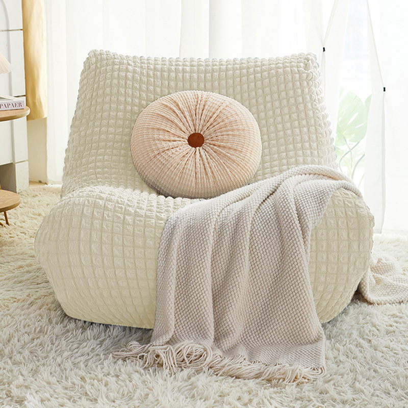 Bubble yarn gordo sofá cubierta cuatro estaciones lujo ligero general de alto nivel la sensación de la gente perezosa elástica engrosada cubierta elástica para el hogar