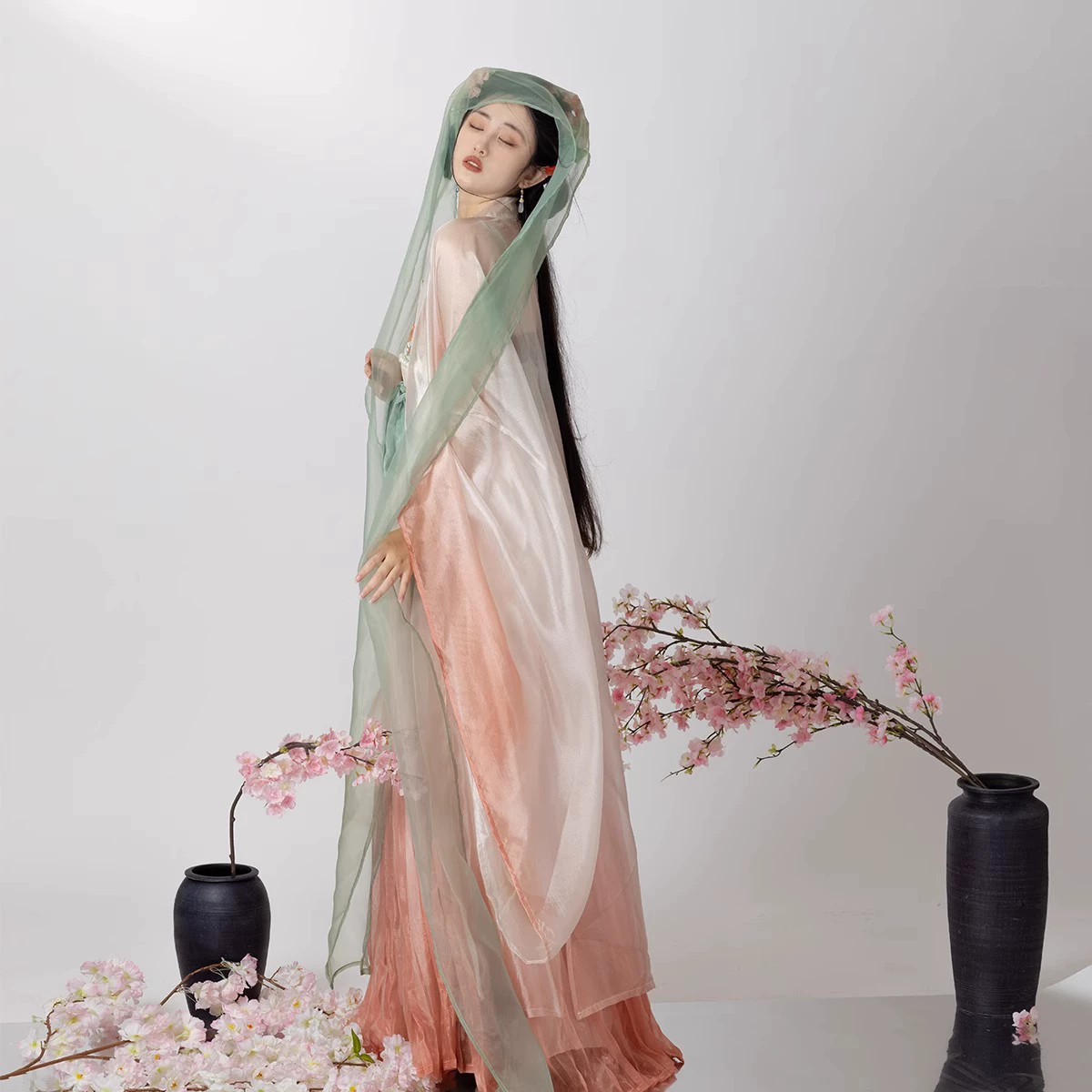 Ян Рую оригинальная ханьская одежда Тан ханьская одежда женская вышивка