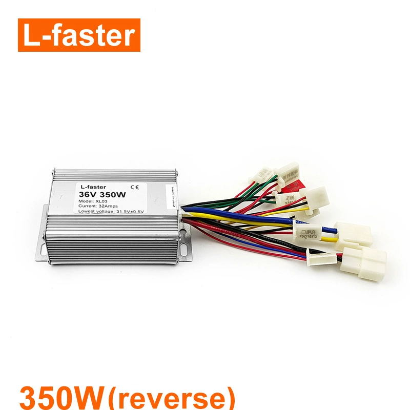 Электрический велосипед аккумулятор автомобиль 24V36V350W 500W1000W с реверсивным трехступенчатым контроллером щетки