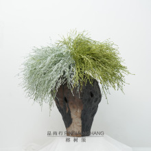 仿真树根扎束榕树须仿真垂吊植物挂壁装饰婚绿植家居插花配材