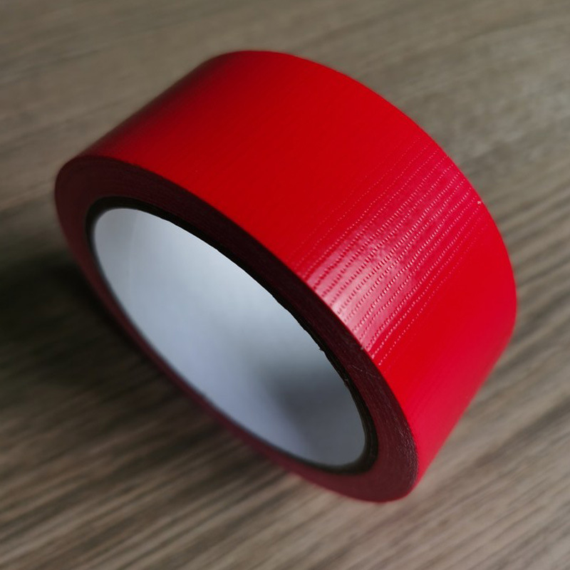 Cinta de tela de una sola cara al por mayor, cinta de tela para cubrir el suelo, cinta de costura, cinta de tela de colores