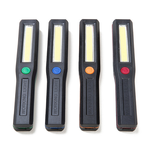 Cross-border new multi-functional dry cell LED lamp COB work lamp with magnet multi-energy flashlight wholesale