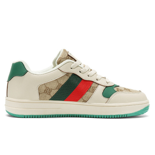 Classic Striped Canvas Slip-On AGMens Shoes for Men and Women, Versatile Sports Shoes for All Seasons