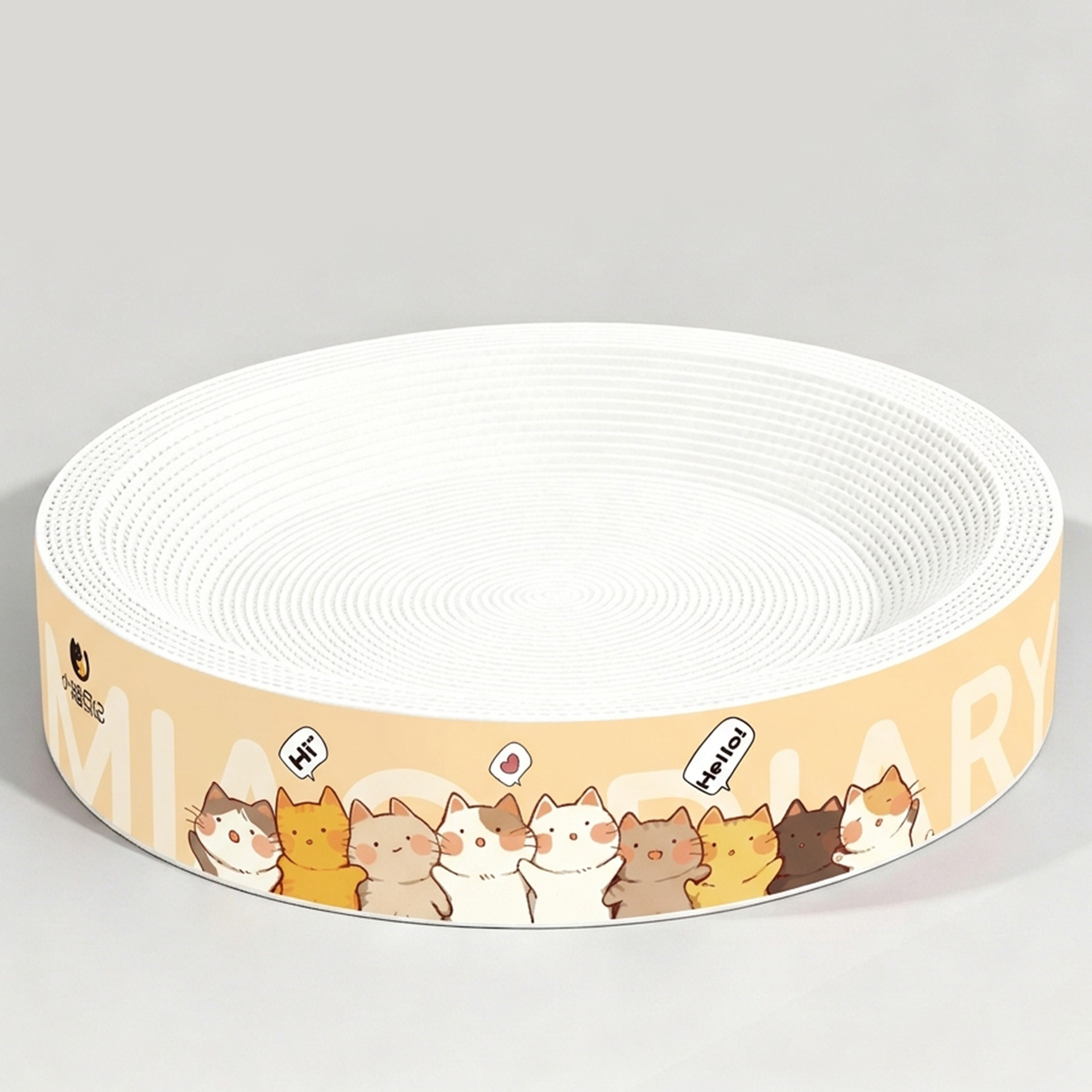 Caja de gato de papel corrugado de vaca blanca, caja de gato de tamaño super grande, cuatro estaciones, productos para gatos generacionales, envío gratuito. image 10