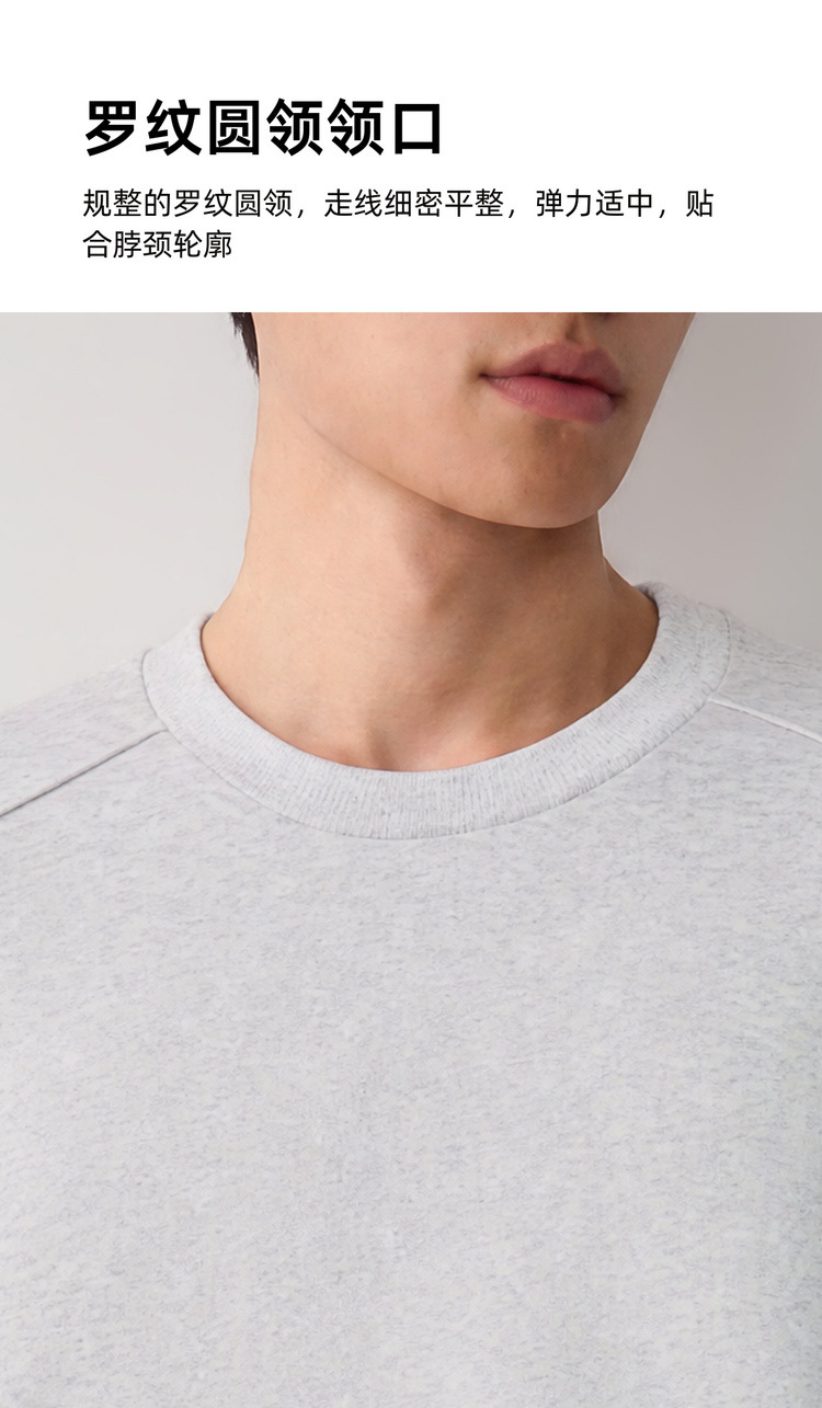 Áo hoodie nam nỉ cao cấp phong cách thông minh, chia cắt lập thể, kiểu dáng đơn giản hiện đại — đen chi tiết 5