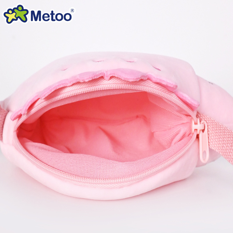 METOO 토끼 작은 공룡 사첼 어린이 작은 가방 귀여운 소년과 소녀 학교 가방 선물 어깨 크로스 백