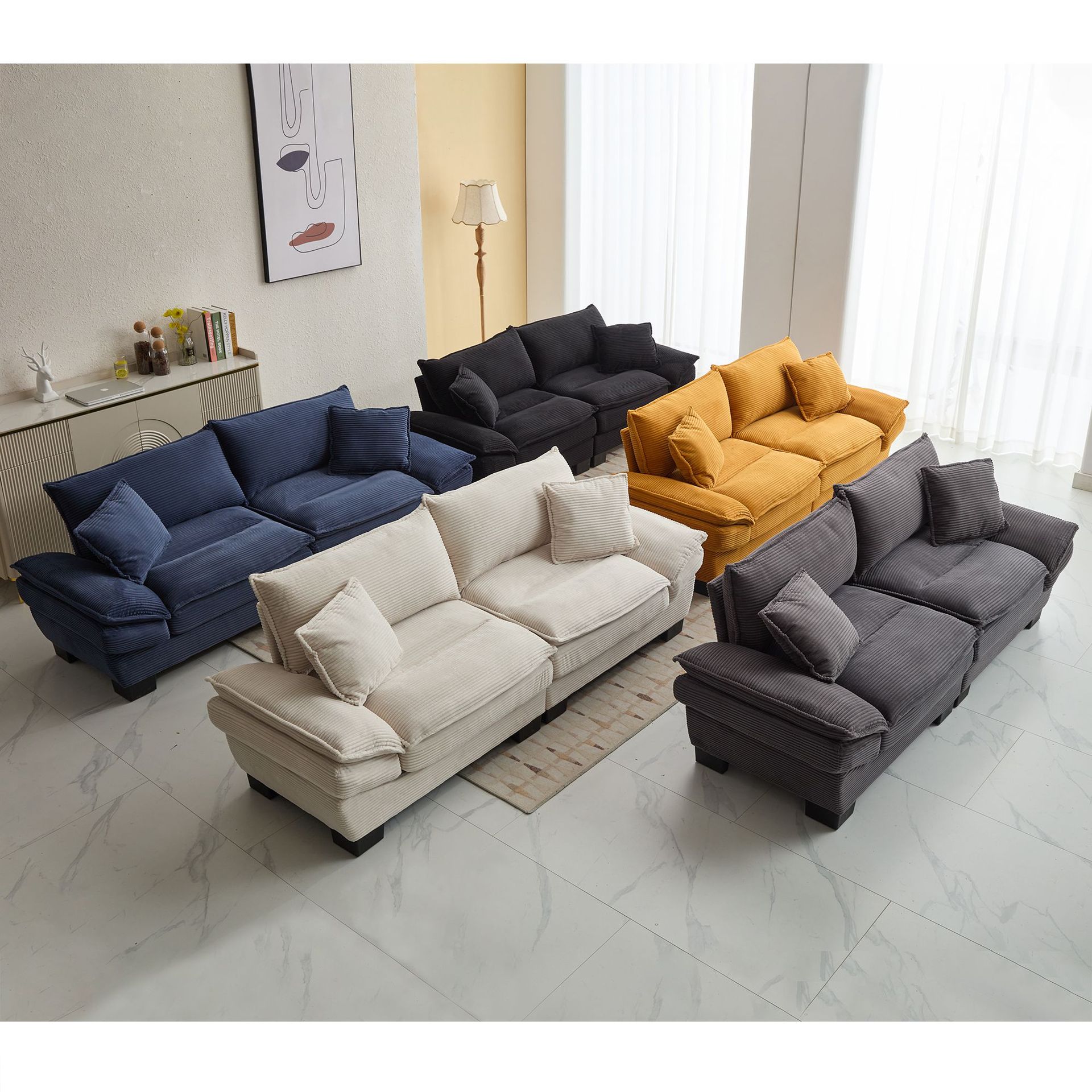 Sofá cama plegable sofá de compresión estilo italiano simple sofá recto para sentarse y acostarse tela de sala de estar de lujo ligera pequeña casa