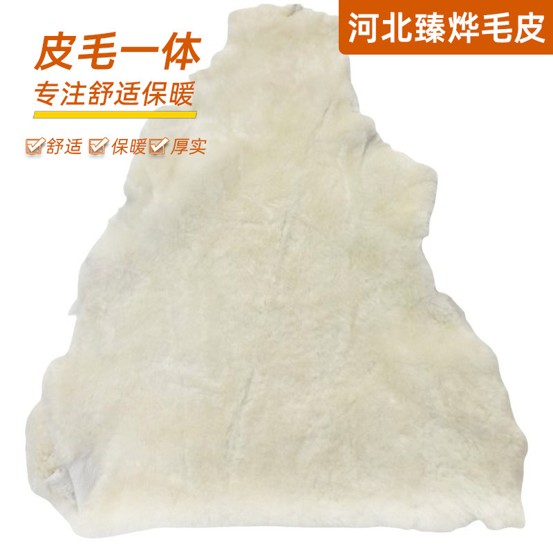 Whole Fur Integrated Wool Shoe Lining Leather Warm Sheep Fur Manufacturer Wholesale Sheep Leather Fabric