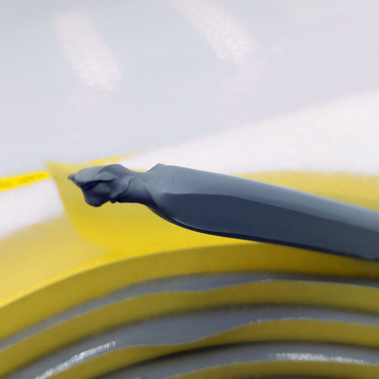genuine goods small hot melt snake glue butyl sealant car light tape modified car light snake plate glue black gray