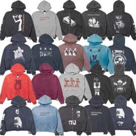 erd连帽卫衣忧郁的富二代秋冬套头帽衫宽松简约小众设计感上衣ins