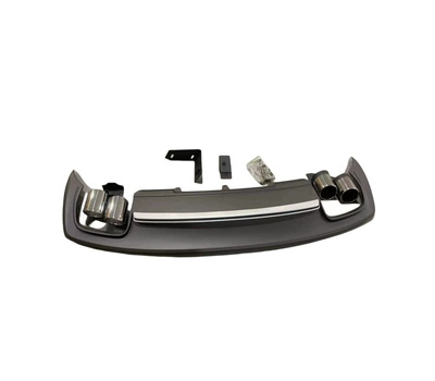 A4 modified S4 four-out rear lip — Spoiler - set-13-16-s4-gray-rear-lip-tail-throat-special-for-sports-version