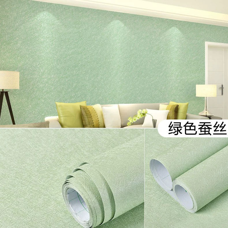 Обои самоклеящиеся оптом imitation hemp linen отель гостиная спальня однотонные обновление обоев шелк шелк