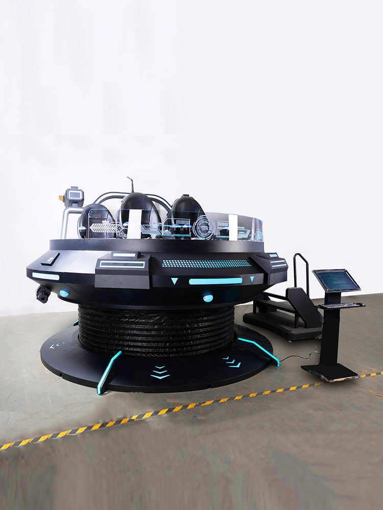 VR platillos voladores comerciales multi-persona sensoria interactiva juego de entretenimiento inmersivo equipo de entretenimiento parque de atracciones sala de experiencia electrónica