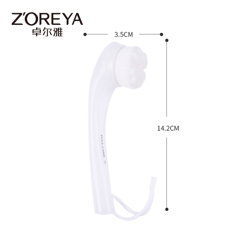 Zhuolya nuevo cepillo de limpieza al por mayor removedor de pelo suave INSTRUMENTO DE LIMPIEZA pore blackhead eliminación cordón arco cara lavado cepillo