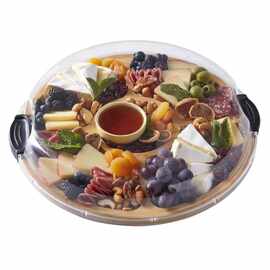 木质熟食板派对水果点心蛋糕托盘烘培带盖试吃盘水果沙拉芝士板