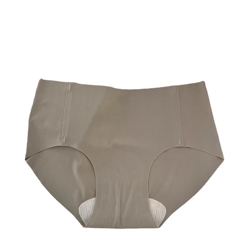 Ice Silk Seamless Girl's Underwear Summer Thin, Comfortable, Soft and Non-Pinching Nude Color Series Women's Briefs Wholesale