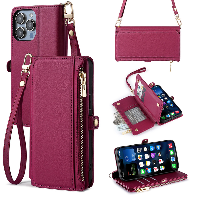 Suitable for Lg All-Inclusive Aristo Anti-Fall 5Plus Flip Magnetic Stylo Suction Phone Case Fashionable Leather Case Anti-Fall Wallet