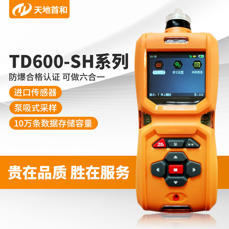 TD600-SH-C6H14 便携式正己烷检测仪 防爆等级CT4