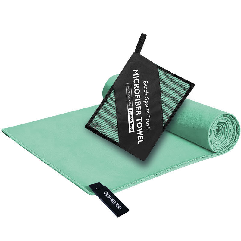 Toalla deportiva de secado rápido de microfibra, absorbente y ligera, ideal para gimnasio y deporte