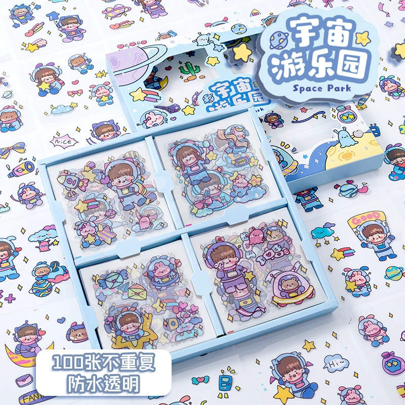 Children's sticker, set, stickers, Birthday gift, scheduler
