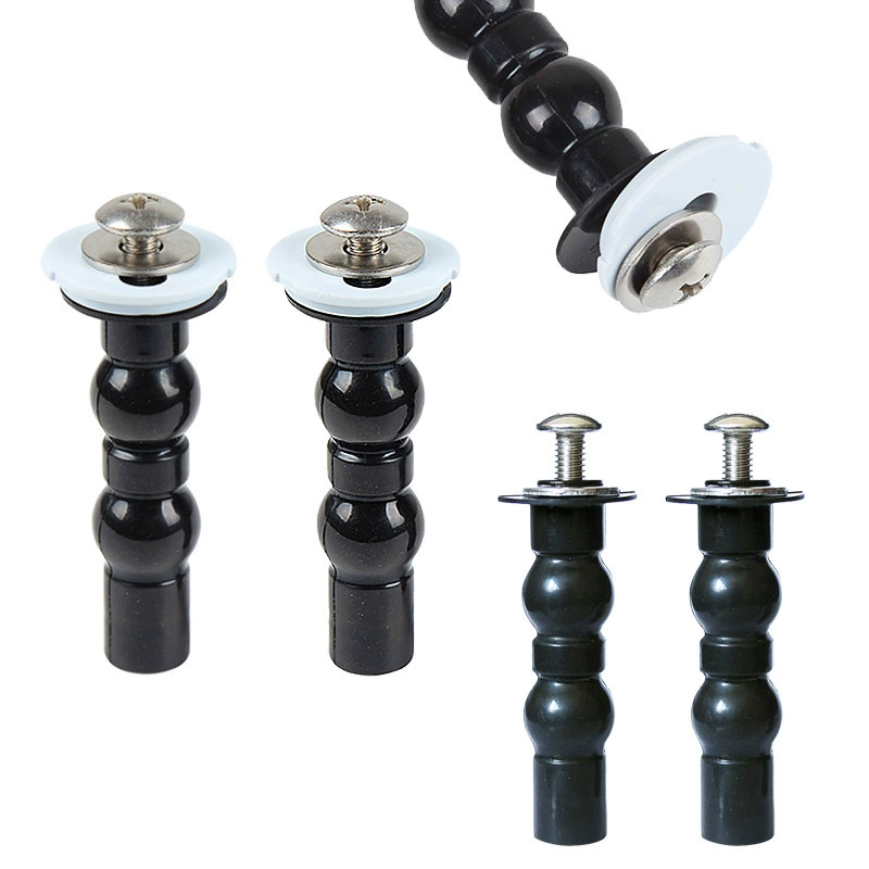 Винт расширения крышки унитаза Двойной шарик Удлинительный болт двойной тали Высококачественная отладка туалета из нержавеющей стали 304