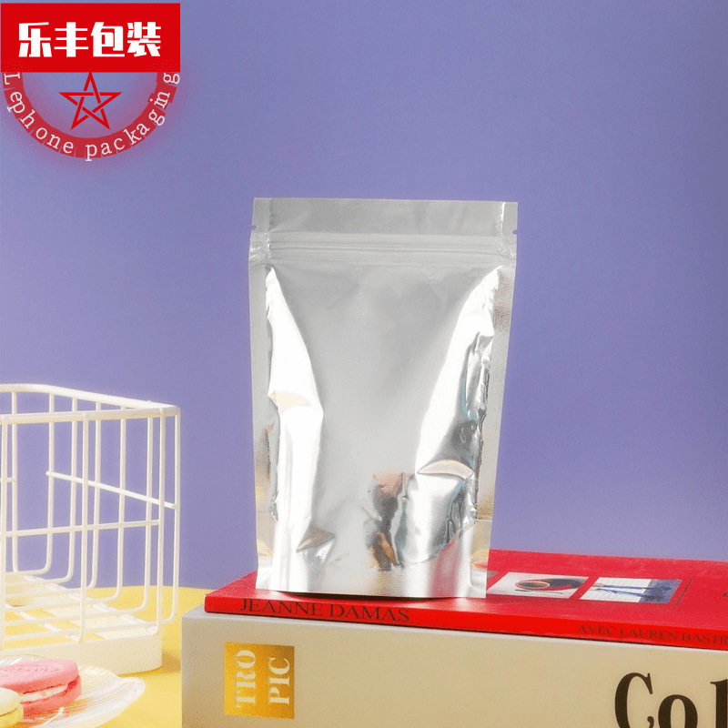 铝箔自立袋 食品保鲜干货包装袋 鱼料封边袋子 热封袋 厂家批发