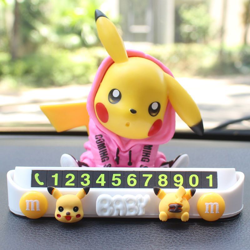 Una palabra Pikachu-Blanco + suéter rosa