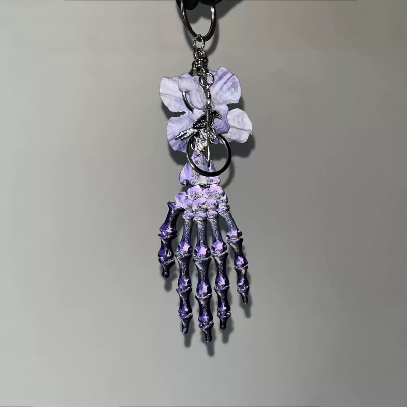 Little Skeleton Hands | Corpsecore Gothic Yabi Pendant 2026 New Model Niche Fashion Exaggerated Pendant Jewelry