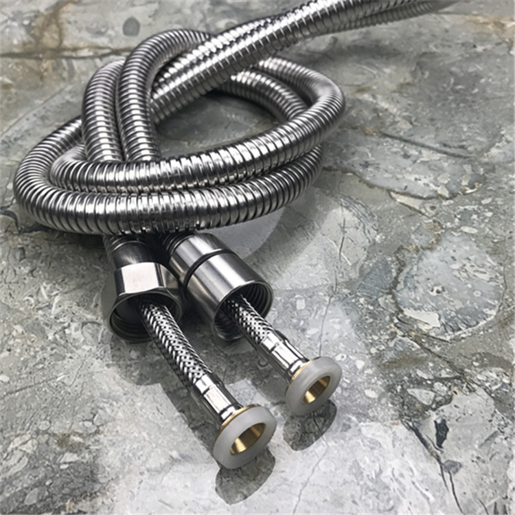 Stainless steel spring tube bathroom water heater, household water pipe, 1.5-meter shower head water inlet hose, starting from one piece undefined
