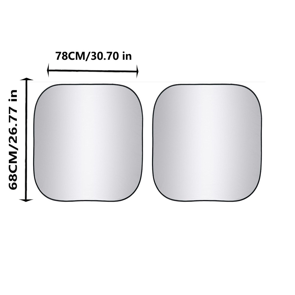 Foldable custom car windshield sunshade, car side sunshade, sun protection sunshade, light-blocking car sunshade