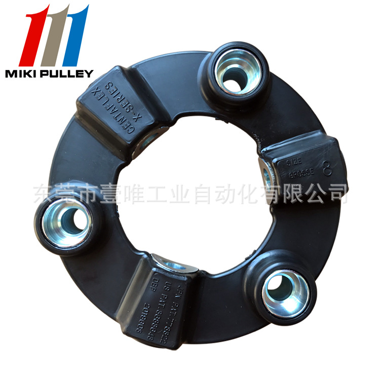 日本三木联轴器CENTAFLEX GROSSE8 MIKIPIULLEY橡胶垫CF-X-008-O0