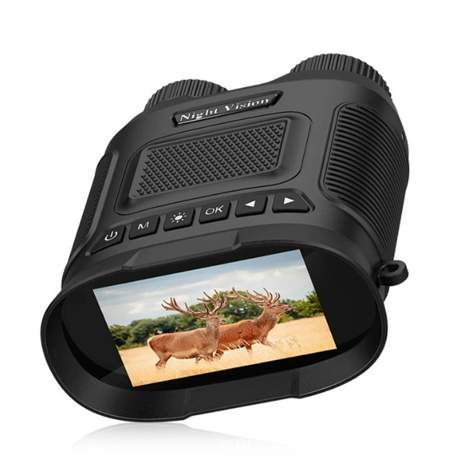 Новые Бинокулярные очки ночного видения-взрослые бинокли ночного видения 4K All Black Visible 8X