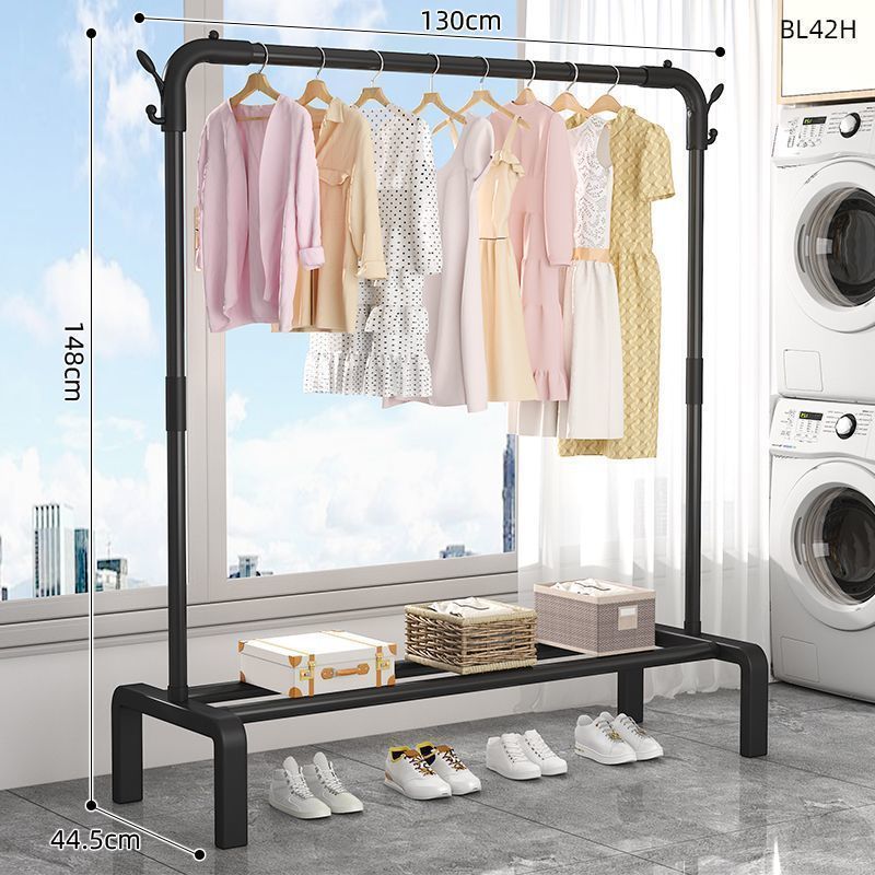 armario simple ensamblaje percha de ropa gabinete de habitación doméstica dormitorio piso terraza percha de ropa piso vertical