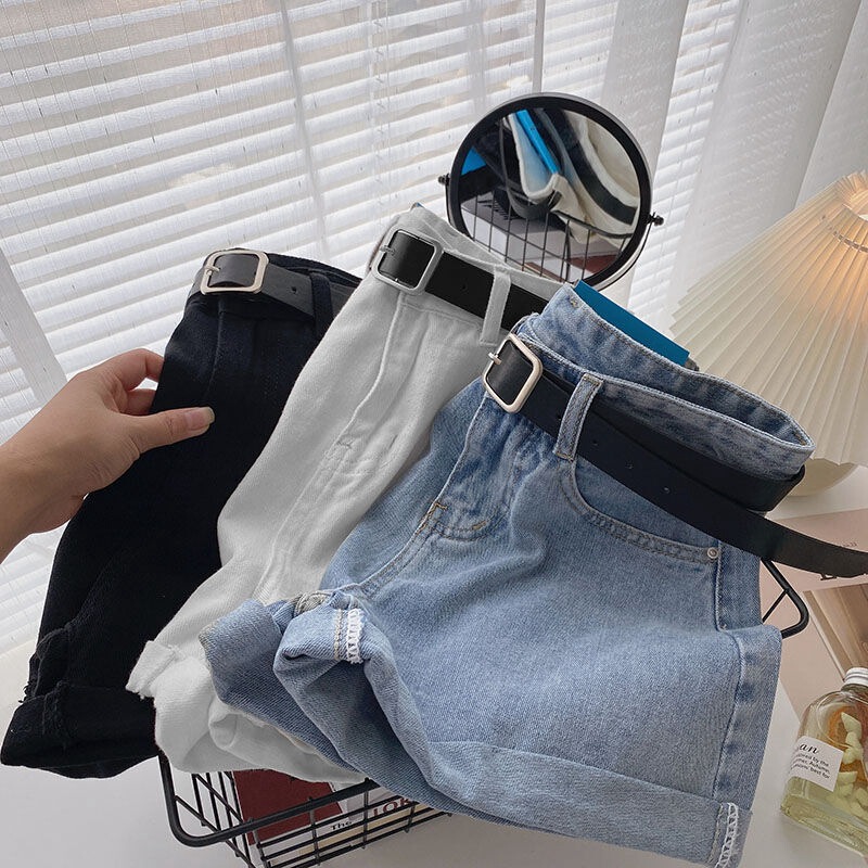 Women's Denim Shorts 2026 New High-Waisted Summer Thin Loose Slimming Rolled Hem A-Line Wide-Leg Hot Pants Trendy Ins Women's Denim Shorts 2026 New High-Waisted Summer Thin Loose Slimming Rolled Hem A-Line Wide-Leg Hot Pants Trendy Ins