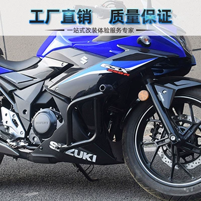 Motorcycle bumper – spring head bumper modification