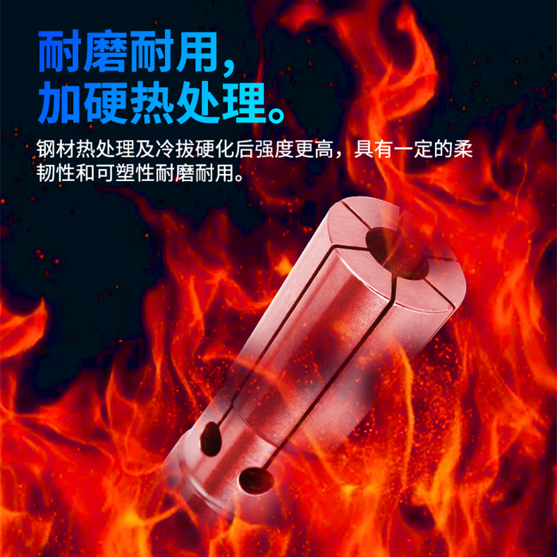 Taiwán Jiwei retrogrado colletor S / DC4 / 6 / 8 / 12 varilla de extensión resorte de colletor elástico de alta precisión