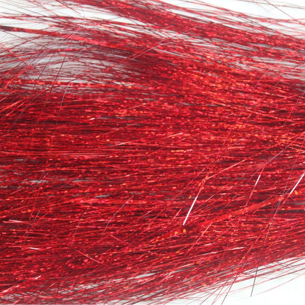 湖蓝七彩装饰美甲荧光镭射条状片材彩丝带流苏亮丝美发发饰闪线