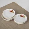 Bloom Rose 6 pieces 4-inch 10.3cm flavored saucers ⚑⚑✓⚑