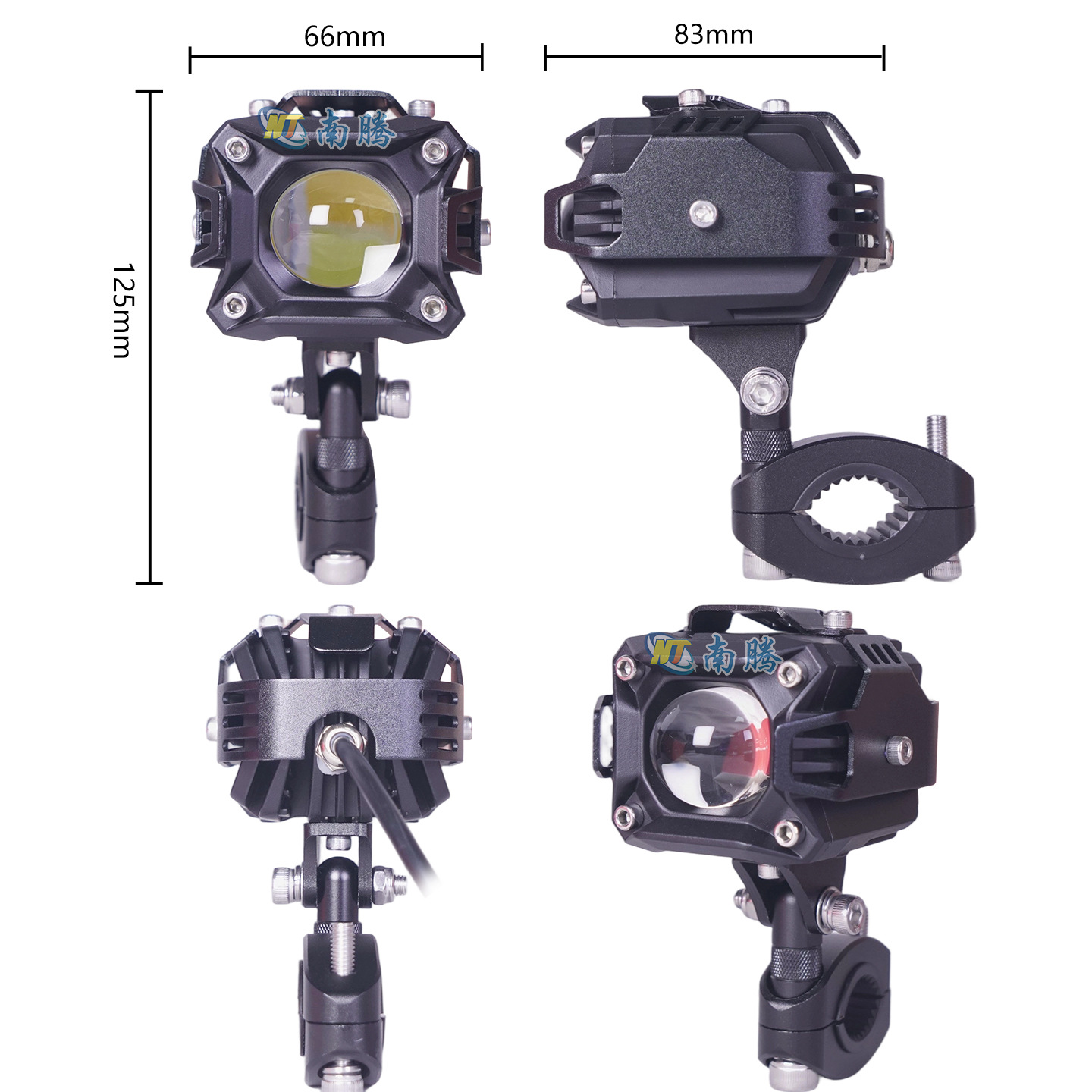 Motorcycle Spotlight Shell Electric Vehicle Light Shell Auto Motorcycle Light Shell Accesorios de fundición a presión image 3