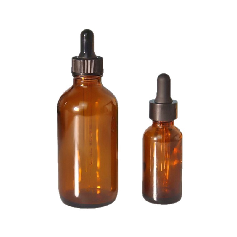 30ml ブラウンボストンボトル 60ml 遮光エッセンシャルオイルボトル ガラスエッセンシャルオイルサブボトル 120ml スポイトエッセンシャルオイルボトル|undefined