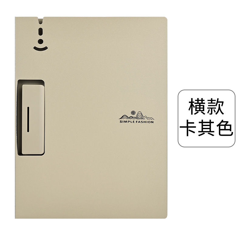 A4 Clip de placa vertical Suministros de oficina Carpeta horizontal A3 Clip de almacenamiento de papel de prueba de datos Placa de respaldo plegable de escritura universal