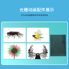 STEM Education Science Grating Animation Children's Handmade DIY Material Kit Hands-on Wholesale Technology Small Craft Set