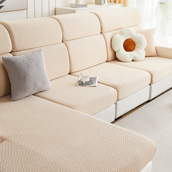 2025 nueva cubierta de sofá todo incluido cuatro estaciones antideslizante sofá cojín de sofá cojín elástico sofá sombrero