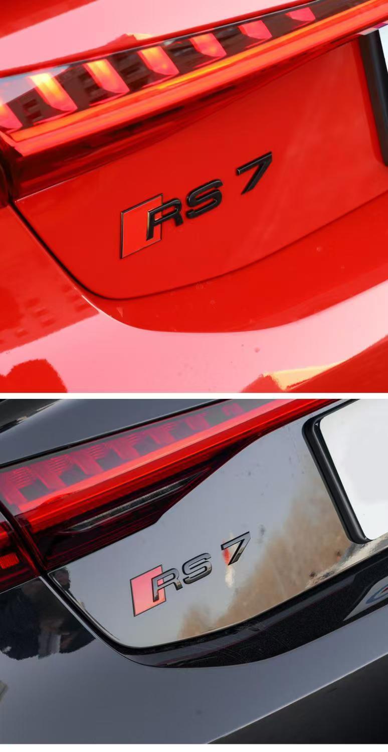 Applicable to Audi logo A6L A4L 30 35 40 45 50 55TFSI wordmark displacement four-wheel drive tail standard